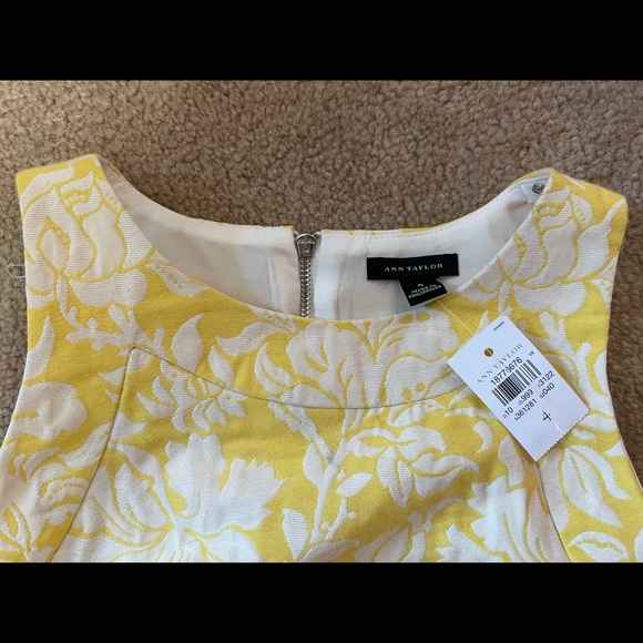 Ann Taylor Yellow Floral Dress - Picture 5 of 10